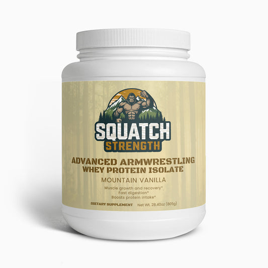 Advanced 100% Armwrestling Whey Protein Isolate (Mountain Vanilla)