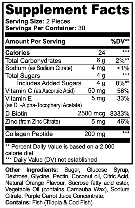 Armwrestling Collagen Gummies (Adult)